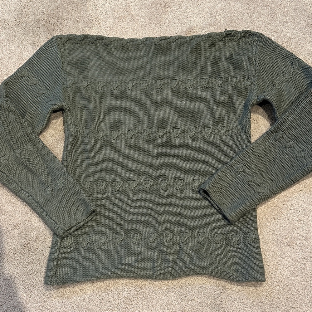 Tularosa Olive Knit Sweater